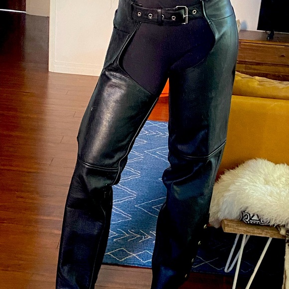 Authentic leather chaps